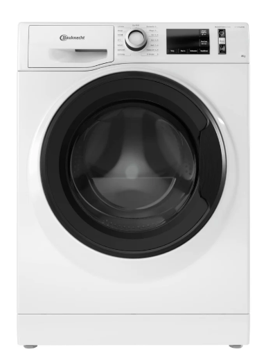 Bauknecht W Active 8A Washing Machine Front Loader/ 8kg/ powerful stain removal/ steam programs/ Steam Hygiene Option/ Energy efficiency class A/ Stop&Add function/ ProSilent motor [Energy class A]