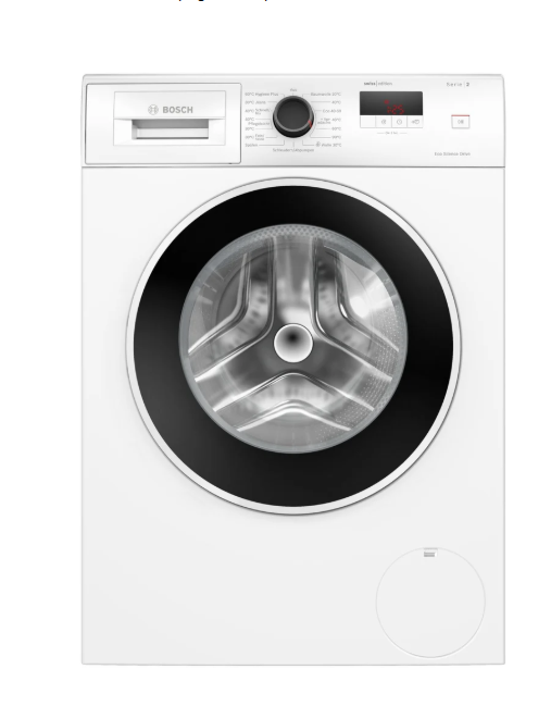 Bosch WGG254F10, Series 6, Washing machine 10 kg, 1400 rpm, Front loader, i-DOS detergent dosing, Stain removal system, Iron Assist - fewer wrinkles, Touch Control, Quick wash, AquaStop, White